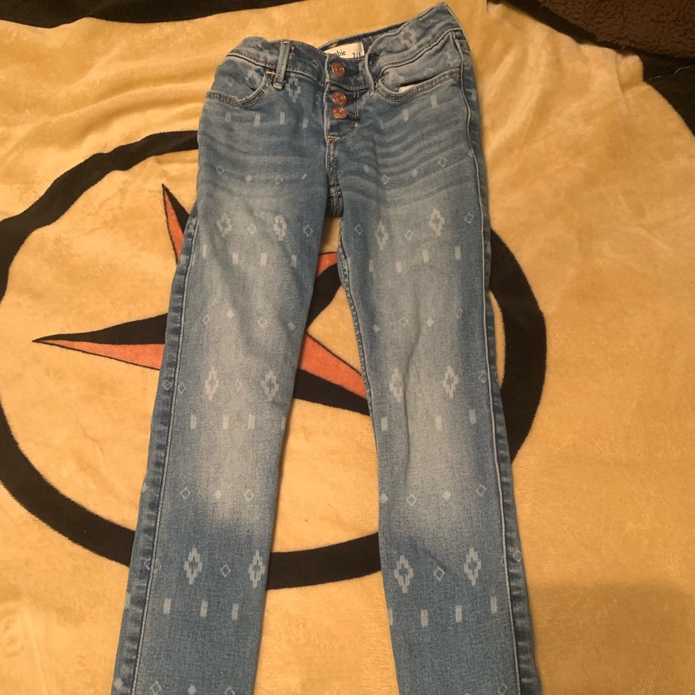 Abercrombie kid 7/8 jeans vguc